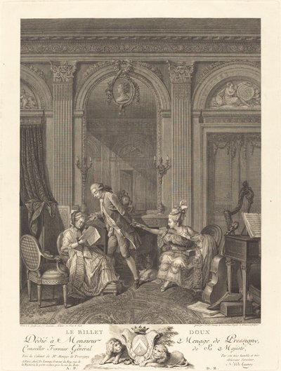 闷热的钢坯 作者 Nicolas Delaunay after Nicolas Lavreince