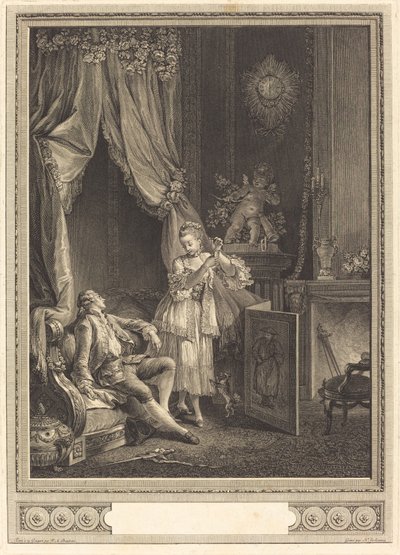 空空如也》（Le Carquois épuisé）。 作者 Nicolas Delaunay after Pierre Antoine Baudouin