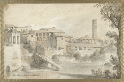 台伯岛与圣巴托洛梅奥修道院 作者 尼古拉斯·德洛贝尔（Nicolas Delobel）