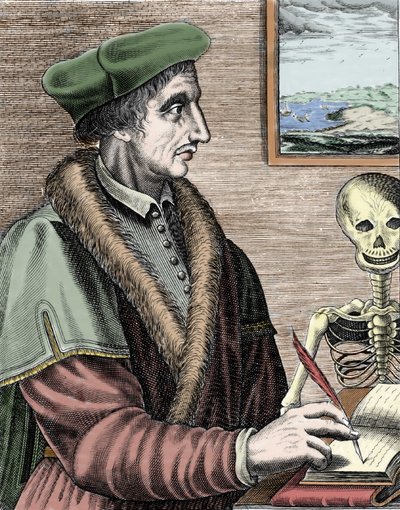 让-费尔内尔（1497-1558），法国天文学家、数学家和医生。 作者 尼古拉斯二世·拉尔梅辛