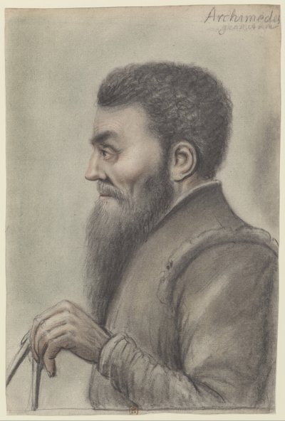 阿基米德，1601至1641年间 作者 尼古拉斯·拉格诺