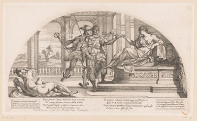 奥德修斯与西尔塞
奥德赛故事（系列名称） 作者 Annibale Carracci