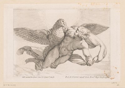 绑架甘尼米 作者 Annibale Carracci