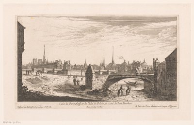 Gezicht op de Pont Neuf
Veue du Pont Neuf et de l