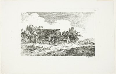 风景》，选自《Deuxieme Cahier de Paysage 作者 尼古拉斯·培里侬