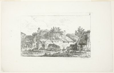 风景》，选自《Deuxieme Cahier de Paysage 作者 尼古拉斯·培里侬