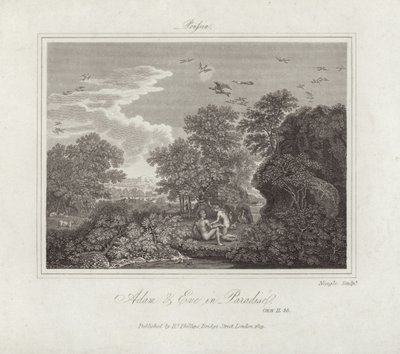 亚当和夏娃 作者 尼古拉斯·普桑（Nicolas Poussin）