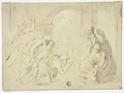 牧羊人的崇拜 作者 尼古拉斯·普桑（Nicolas Poussin）