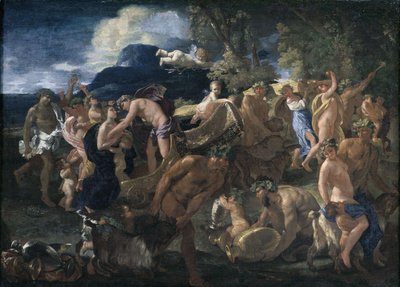 巴卡诺斯与阿里阿德涅 作者 尼古拉斯·普桑（Nicolas Poussin）