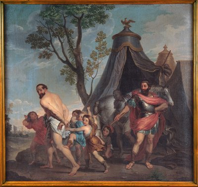 卡米洛斯和法莱里的校长 作者 尼古拉斯·普桑（Nicolas Poussin）