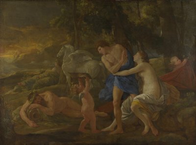 Cephalus和Aurora，约1630年 作者 尼古拉斯·普桑（Nicolas Poussin）
