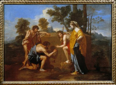 阿卡迪亚的牧羊人 作者 尼古拉斯·普桑（Nicolas Poussin）
