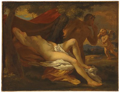 木星和Antiope 作者 尼古拉斯·普桑（Nicolas Poussin）