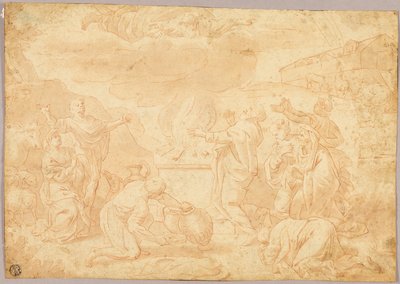 诺亚的牺牲 作者 尼古拉斯·普桑（Nicolas Poussin）
