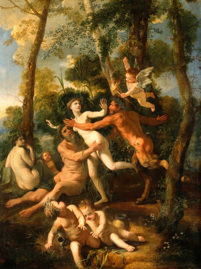 Pan and Syrinx，1637年 作者 尼古拉斯·普桑（Nicolas Poussin）