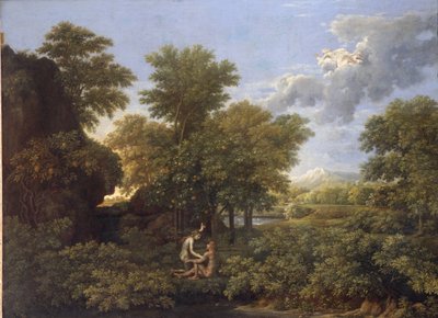 春天或地球的天堂 作者 尼古拉斯·普桑（Nicolas Poussin）
