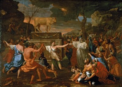 金牛崇拜... 作者 尼古拉斯·普桑（Nicolas Poussin）