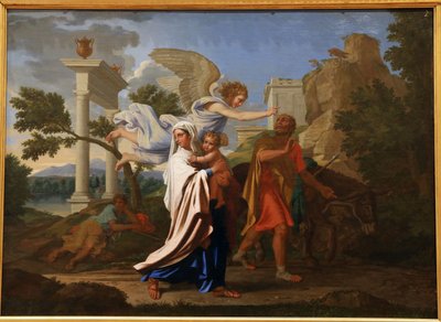 1657年飞往埃及的航班 作者 尼古拉斯·普桑（Nicolas Poussin）