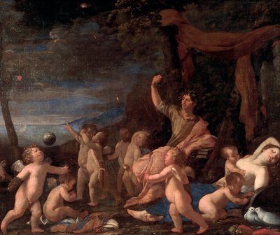 奥维德的胜利（布面油画） 作者 尼古拉斯·普桑（Nicolas Poussin）