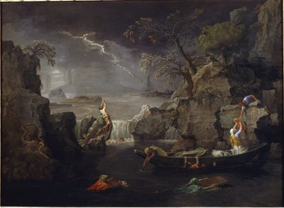 冬天还是暴雨 作者 尼古拉斯·普桑（Nicolas Poussin）