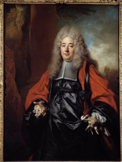 Louis Urbain le Pelletier的肖像 作者 尼古拉斯·德·拉吉利埃