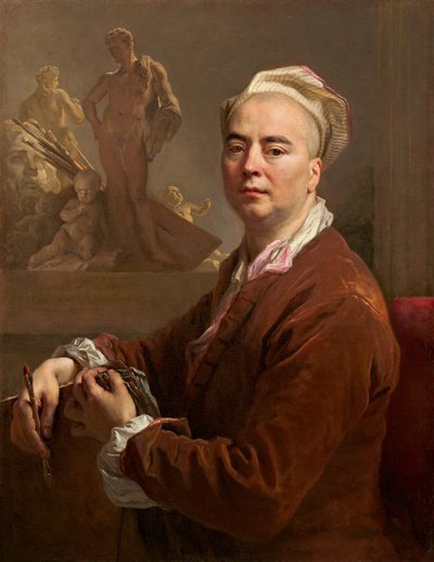 自画像》，1707年。 作者 尼古拉斯·德·拉吉利埃