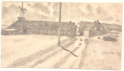Vester Paabjerg 农场 作者 Niels Jakob Jakobsen Bjerre