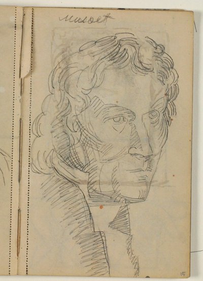 根据埃克斯伯格的画作（1814 年）对托瓦尔森的研究 作者 Niels Larsen Stevns