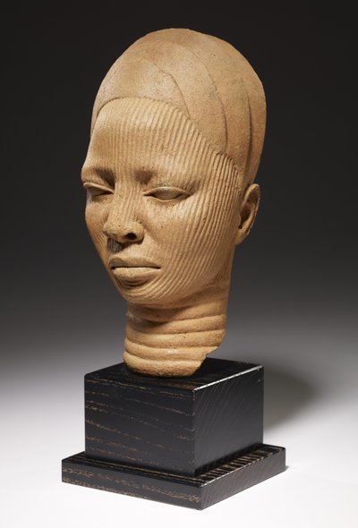 靖国神社头，约鲁巴文化，尼日利亚（兵马俑） 作者 Nigerian