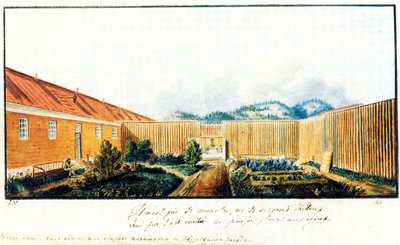 彼得监狱的万怡酒店，1832年 作者 Nikolai Alexandrovich Bestuzhev