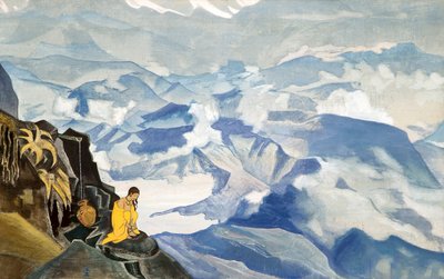 生命之滴，1924年。 作者 Nikolai Konstantinowitsch Roerich