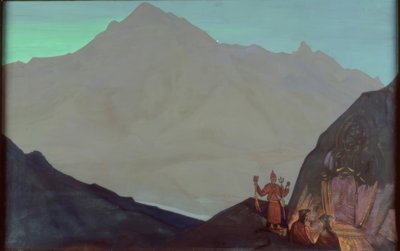 NKRoerich，Chenresig，Westtibet 作者 尼古拉·康斯坦丁·诺维奇·罗里奇