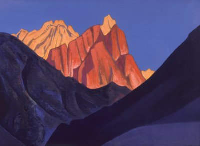 NKRoerich，喜马拉雅山 作者 尼古拉·康斯坦丁·诺维奇·罗里奇