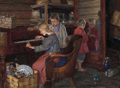 社会化，1918年 作者 尼古拉·彼得罗维奇·博格达诺夫·贝尔斯基