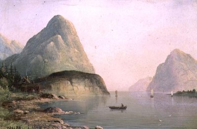 峡湾景象 作者 尼尔斯·汉斯·克里斯蒂安森