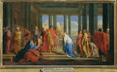 Trajan donnant des audiences publiques - 特拉扬皇帝在公开觐见时... 作者 诺埃尔·科佩尔