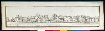 Part of the commune of Vincennes (pen & ink on paper) 作者 诺埃尔·加斯林
