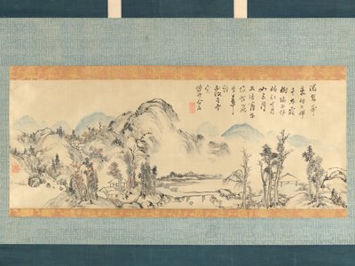 绿峰，1826年。 作者 诺罗怀石料理