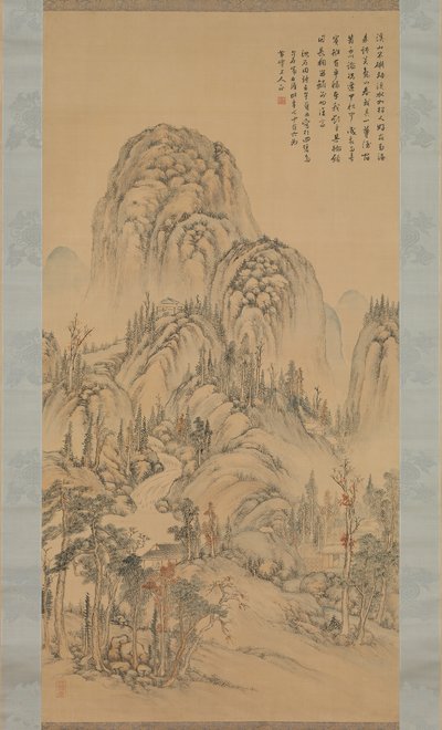 1822年秋日与朋友的会面。 作者 诺罗怀石料理
