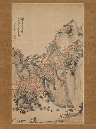 英吉利的秋季风景，1833年。 作者 火菜海奥