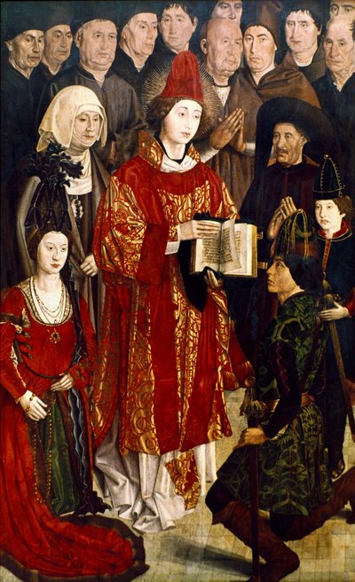 圣文森特的祭坛画，1460年 作者 努诺·贡萨尔维斯（Nuno Goncalves）或冈萨维斯（Gonzalvez）
