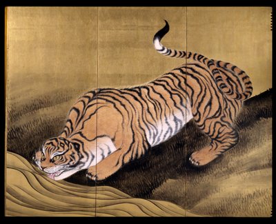 风景中的老虎 作者 国井大文