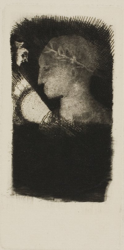 不利的荣耀 作者 奥迪隆·雷顿（Odilon Redon）
