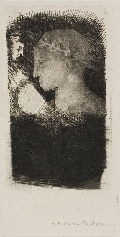 不利的荣耀 作者 奥迪隆·雷顿（Odilon Redon）