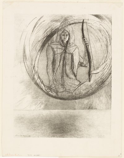 星界偶像，神化，第 2 版，共 6 页 作者 奥迪隆·雷顿（Odilon Redon）