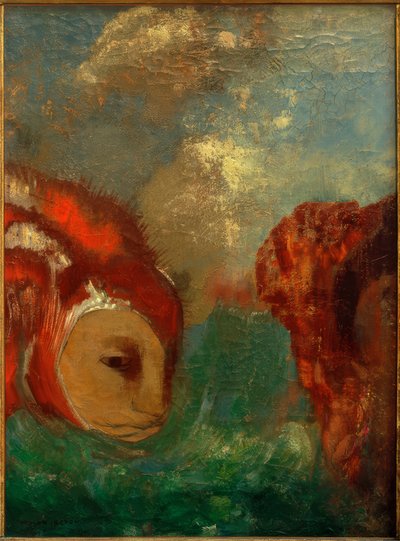 安吉丽卡与龙 作者 奥迪隆·雷顿（Odilon Redon）