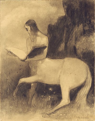 半人马阅读 作者 奥迪隆·雷顿（Odilon Redon）