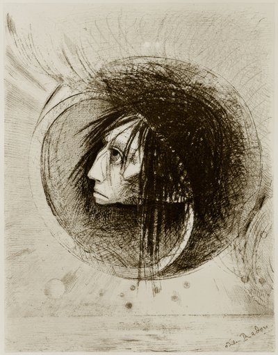 弹跳 作者 奥迪隆·雷顿（Odilon Redon）