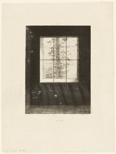 日，第 6 版，选自《梦想 作者 奥迪隆·雷顿（Odilon Redon）