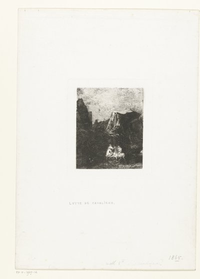 De twee kleine ruiter
两个小骑手 作者 奥迪隆·雷顿（Odilon Redon）